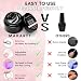 Makartt Solid Nail Glue Gel for Press on Nails: Strong Gel Nail Glue for Fake Nails, Long Lasting Clear Hard 3D Sculpting Gels for DIY Home and Salon Use 15ML UV Light Cured - Image 3