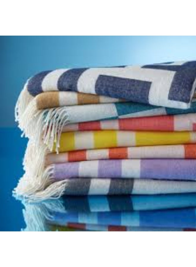 Jonathan Adler NIXON BABY ALPACA THROW light blue 1 piece - Image 3