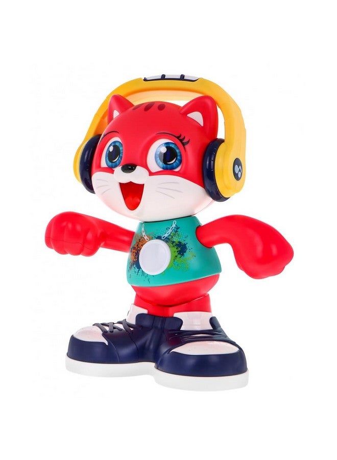 كيديتوس قطة راقصة من كيديتو مع موسيقى وتسجيل، ألعاب تعليمية تفاعلية للأطفال الصغار، للأولاد والبنات من عمر 18 إلى 36 شهرًا - Image 1