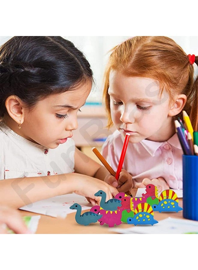 FunBlast Erasers for Kids in Different Shapes - Stationery Gift for Kids, Eraser for Children School Kids/Birthday Return Gift for Children (Multicolor) (Dinosaur Eraser) - Image 4