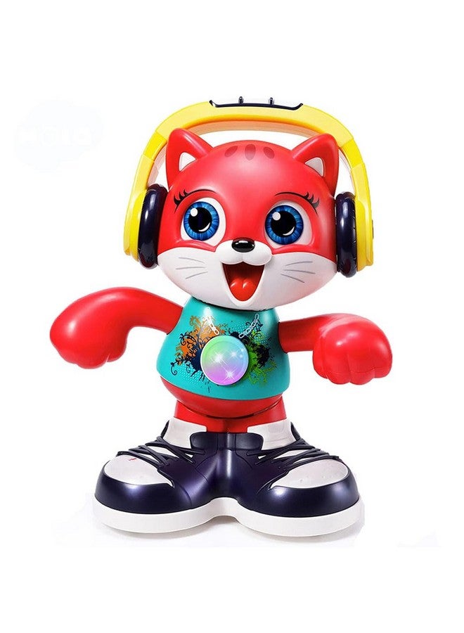 كيديتوس قطة راقصة من كيديتو مع موسيقى وتسجيل، ألعاب تعليمية تفاعلية للأطفال الصغار، للأولاد والبنات من عمر 18 إلى 36 شهرًا - Image 2