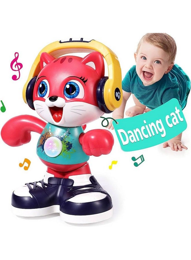 كيديتوس قطة راقصة من كيديتو مع موسيقى وتسجيل، ألعاب تعليمية تفاعلية للأطفال الصغار، للأولاد والبنات من عمر 18 إلى 36 شهرًا - Image 3