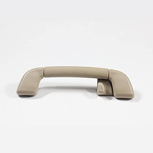 Krobelus Auto Roof Pull Handle Grab Rail Grey with Hook for Toyota Camry (XV40) 2007-2011 Avalon 05-12 OEM:74610-30240 (Rear Right Handrail with Coat Hook(Beige) 1Pcs) - Image 1