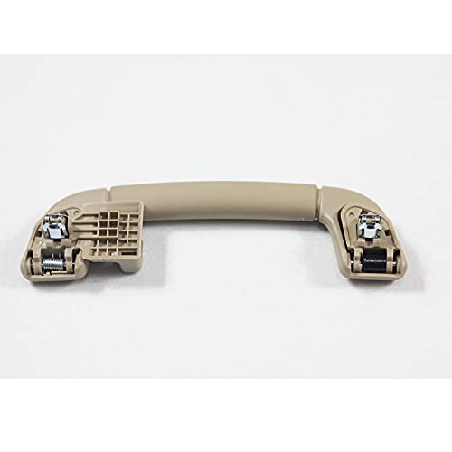 Krobelus Auto Roof Pull Handle Grab Rail Grey with Hook for Toyota Camry (XV40) 2007-2011 Avalon 05-12 OEM:74610-30240 (Rear Right Handrail with Coat Hook(Beige) 1Pcs) - Image 2