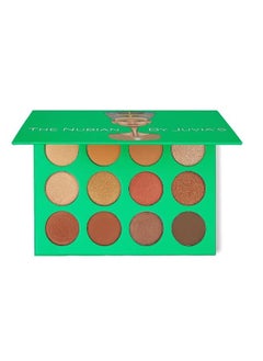Juvia's Place Golds, Coppers, Browns and Nudes Eyeshadow Palette - Professional Eye Makeup, Pigmented Eyeshadow Palette, Makeup Palette for Eye Color & Shine, Pressed Eyeshadow Cosmetics, Shades of 12 