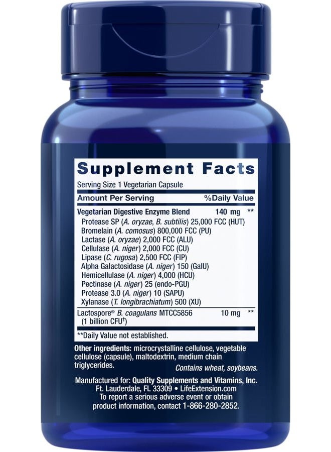 Toplux إنزيمات هضمية فائقة محسّنة وبروبيوتيك، 60 كبسولة نباتية (عبوة من 2) - Image 2