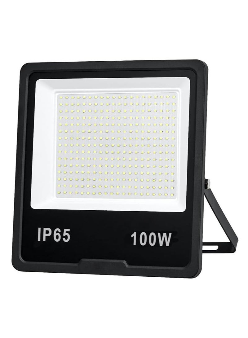 UNIVERSAL LED Outdoor Floodlights Waterproof IP65 Spotlights 100W 8000K 180° Lighting Angle adjustable for Garden Courtyard pool Garage Path Outdoor wall Road Lighting - Image 1