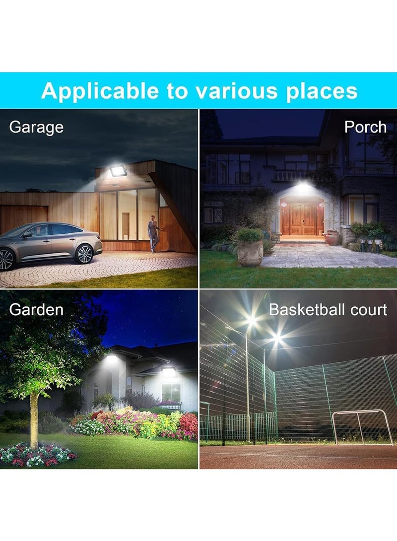 UNIVERSAL LED Outdoor Floodlights Waterproof IP65 Spotlights 100W 8000K 180° Lighting Angle adjustable for Garden Courtyard pool Garage Path Outdoor wall Road Lighting - Image 4