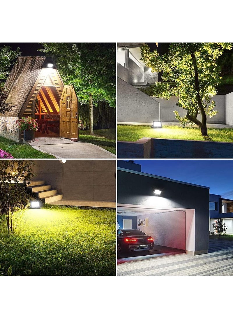 UNIVERSAL LED Outdoor Floodlights Waterproof IP65 Spotlights 100W 8000K 180° Lighting Angle adjustable for Garden Courtyard pool Garage Path Outdoor wall Road Lighting - Image 5