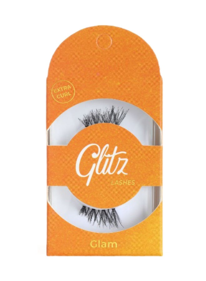 GLITZ LASHES  GLAM NATURAL HAIR