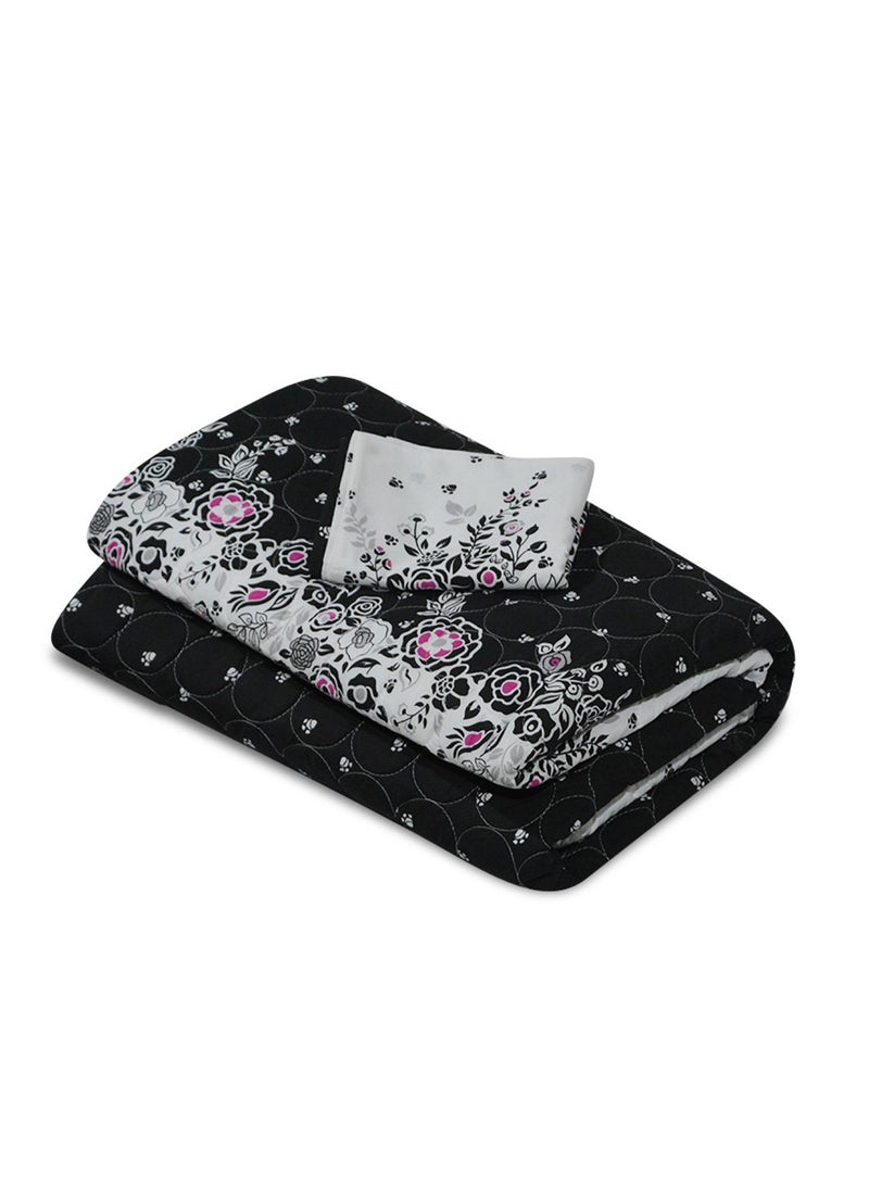 فاميلي بيد كوفرتة كابتونيه مشجر قطن 2 قطع مقاس 180×240 سم موديل 129 من فاميلي بد - Image 3