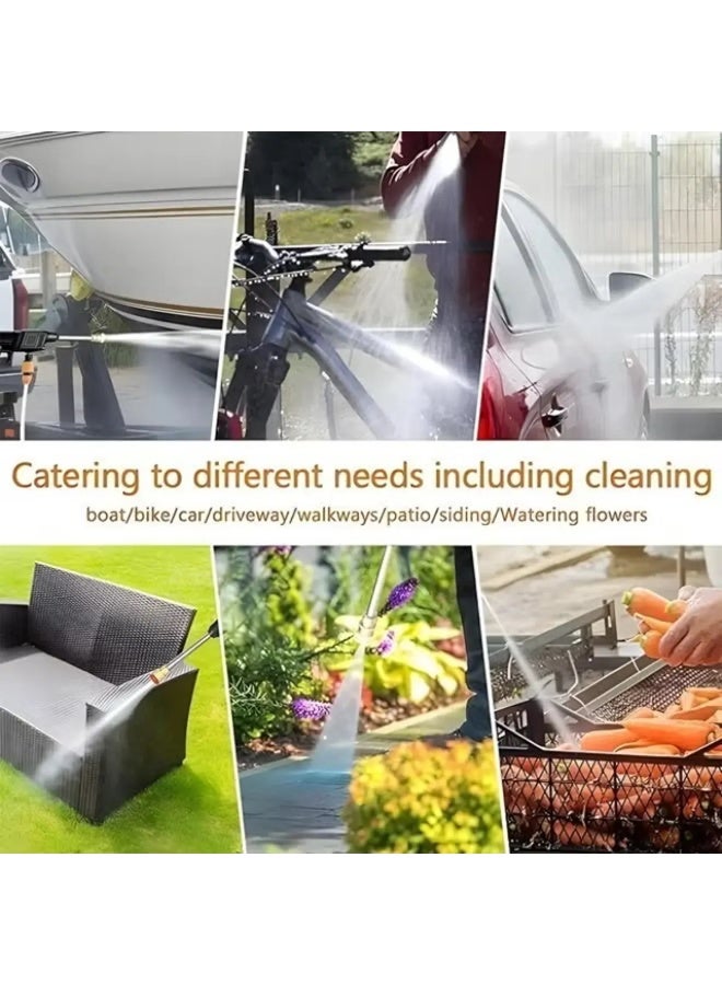 كراون غسالة سيارة عالية الضغط لاسلكية لغسيل السيارة وتنظيف المنزل والحديقة - Image 3
