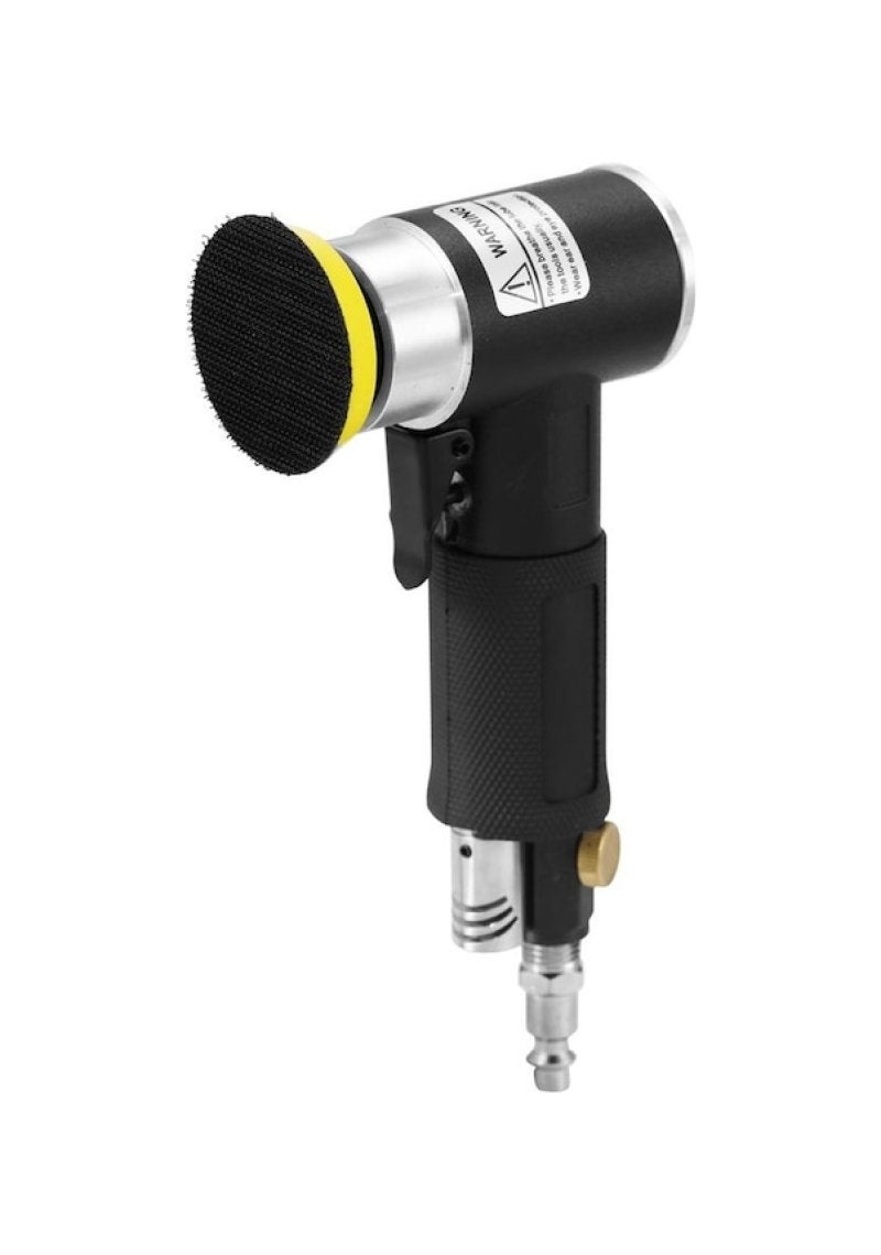 Pneumatic Polisher: 2-Inch & 3-Inch Compact Lightweight Design - Eccentric Motion Delivers Smooth Consistent Results Precision Polisher for Professional & DIY Enthusiasts Small-Scale Polishing Tasks - Image 5