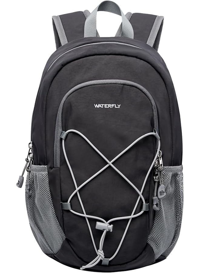 WATERFLY 12L Small Hiking Backpack: Day Pack Lightweight Travel Bag Camping Walking Sports Daypack For Women Men - Image 1