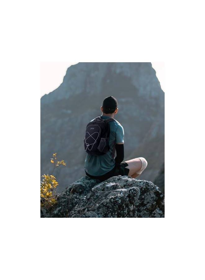 WATERFLY 12L Small Hiking Backpack: Day Pack Lightweight Travel Bag Camping Walking Sports Daypack For Women Men - Image 5