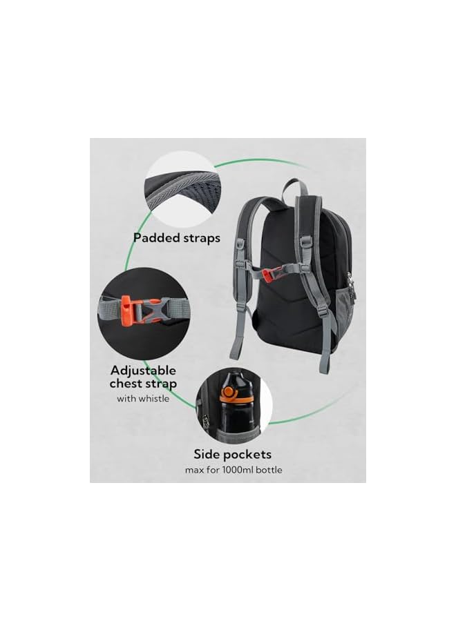 WATERFLY 12L Small Hiking Backpack: Day Pack Lightweight Travel Bag Camping Walking Sports Daypack For Women Men - Image 3