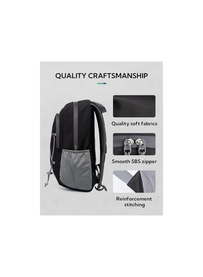 WATERFLY 12L Small Hiking Backpack: Day Pack Lightweight Travel Bag Camping Walking Sports Daypack For Women Men - Image 4