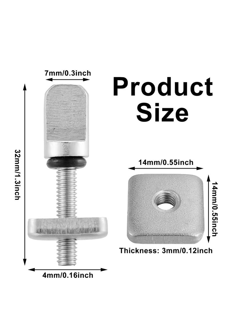 SOLARAE No Tool Stainless Steel Fin Screws - Set of 6 Surfboard Accessories for Men and Women, Compatible with Longboards, Paddleboards, and SUPs. Perfect for Easy Fin Installation! - Image 3