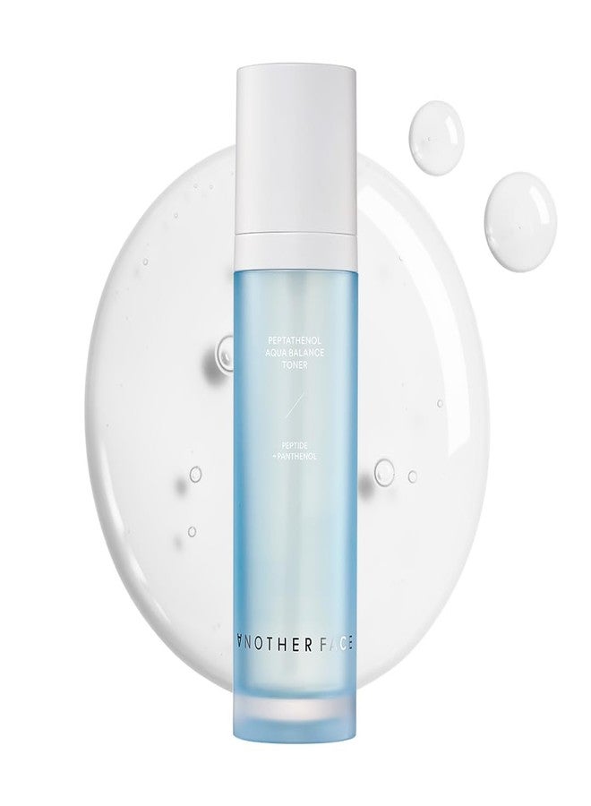 ANOTHERFACE Another FACE PEPTATHENOL™ Aqua Balance Toner 4.05 Fl. Oz, Daily Moisturizer for Dry Skin, Exfoliating for Smooth Skin, Sebum Control, Non-Irritation for Sensitive Skin, Vegan, Korean Skin Care - Image 1