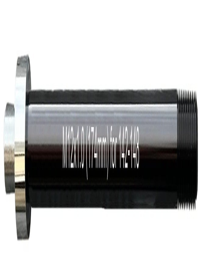 ODIER Bike Trailer Hitch Thru Axle Adapter 12mm Thru Axle with 1.0 Thread Pitch Shaft Length 174mm (M12-1.0-174mm) - Image 1