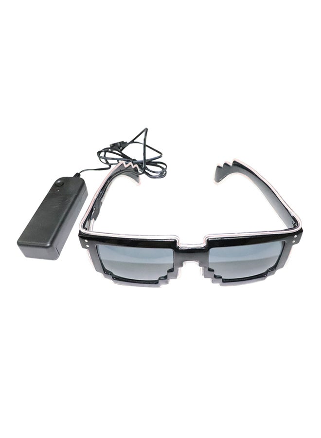 إسكدنيا نظارة LED وامضة للحفلات 15سم - Image 1