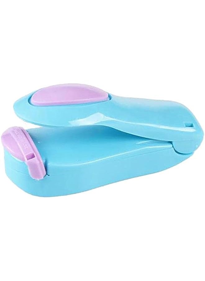 THE BABA Baba - 8775 - Handyseal: Portable Food Sealer For Kitchen And Travel, Mini Bag Sealer, Bag Sealer For Food And Chips - Blue Color  - Image 1