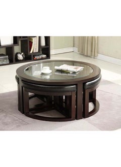 Furniture Factory Modern Table with 4 Buff 3AF001  - Image 1