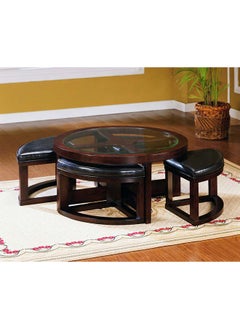 Furniture Factory Modern Table with 4 Buff 3AF001  - Image 3