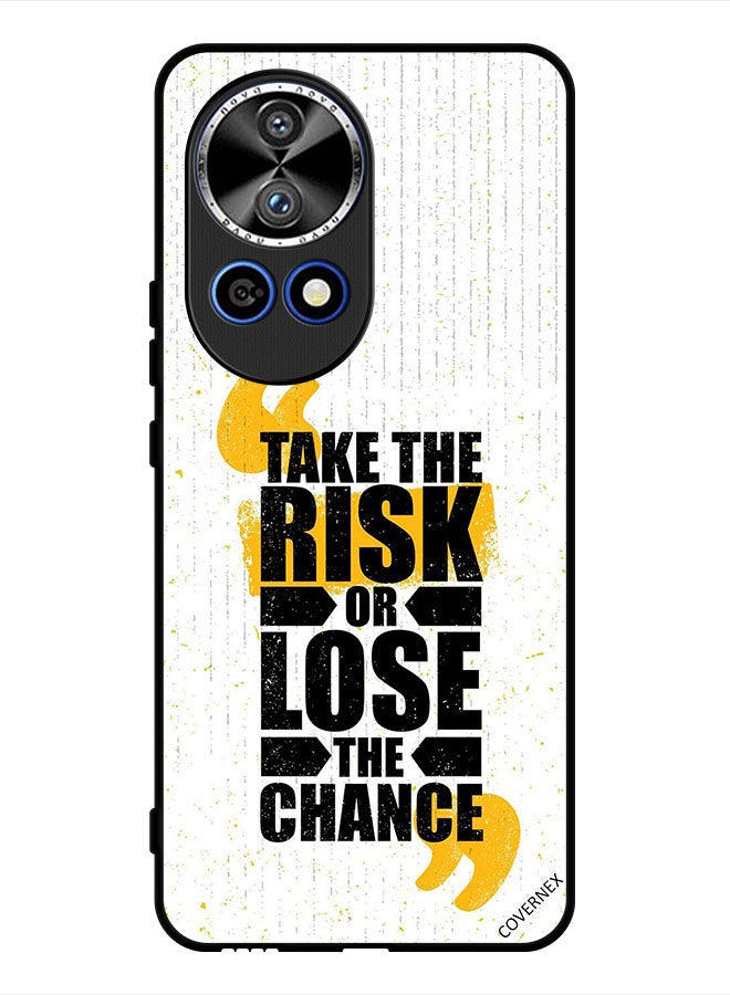 Covernex Protective Case Cover For Huawei nova 12 Pro Take The Risk - Image 1