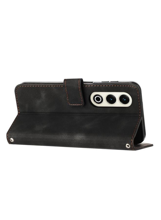 S-TOP Case For itel S25 Dream Triangle Leather Phone Case with Long Lanyard - Image 3