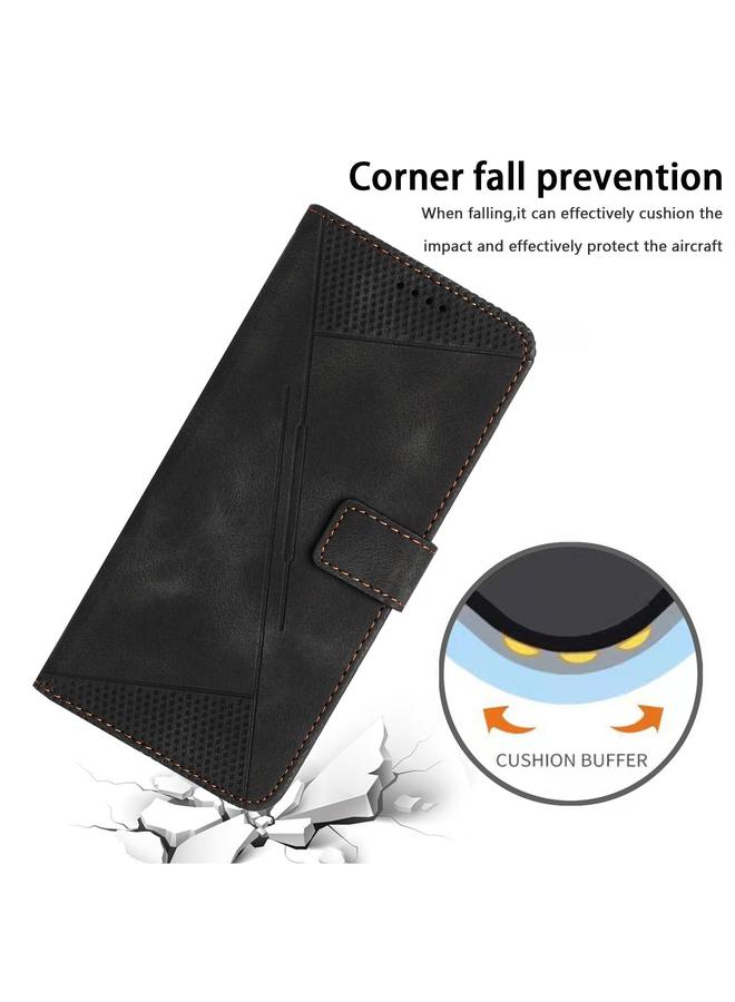 S-TOP Case For itel S25 Dream Triangle Leather Phone Case with Long Lanyard - Image 5