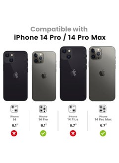 واقي عدسة الكاميرا لهاتف iPhone 14 Pro مقاس 6.1 بوصة / 14 Pro Max مقاس 6.7 بوصة، مجموعة مع غطاء كاميرا من الزجاج المقوى مرصع بالألماس لهاتف iPhone 14 Pro Max / 14 Pro مناسب تمامًا - أرجواني ماسي - pzsku/Z09C1668EAAED3A779CB1Z/45/_/1731627107/858dbbfb-7d48-4eaa-b2e7-1caf7867f7e3