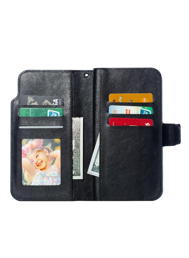 S-TOP Case For Samsung Galaxy A36 5G Tri-Fold 9-Card Wallets Leather Phone Case - Image 3