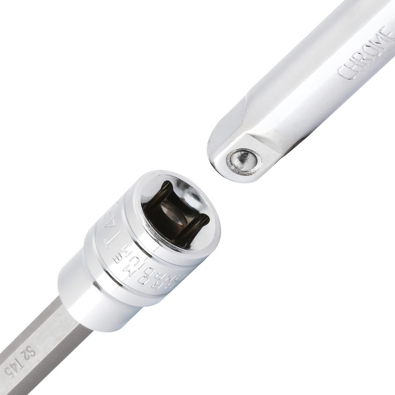Ementol 12 قطعة 3/8 بوصة محرك اضافية طويلة توركس بت مجموعة مقابس Cr-V S2 الصلب 5.9 بوصة طول ستار بت مجموعة مقابس T10 - T60 - Image 4
