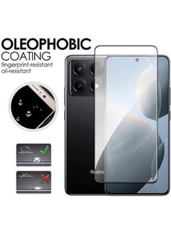 Generic واقي شاشة Xiaomi Poco X6 Pro 5G، واقي شاشة من الزجاج المقوى 9H لهاتف Xiaomi Poco X6 Pro 5G، صديق للحافظة، سهل التركيب، طبقة مضادة للخدش  - Image 2