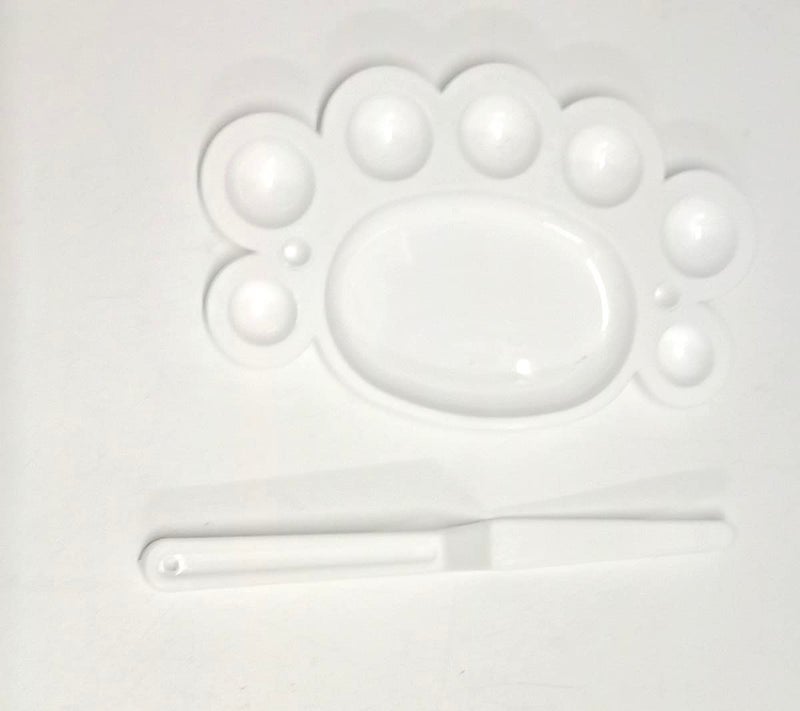 Drawing Brush Set with Colour Mixing Plate for Painting (14 Pcs)  - Image 3