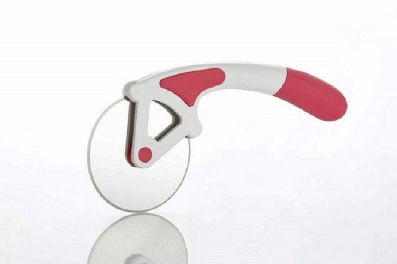 VONITY Pizza Cutter and Slicer for Pizza Sandwich Burger Slicer Pastry Cake Cutter roll Cutting Stainless Steel Wheel Multipurpose Cutter for Home Kitchen Restaurant MultiColor G87455 - Image 1