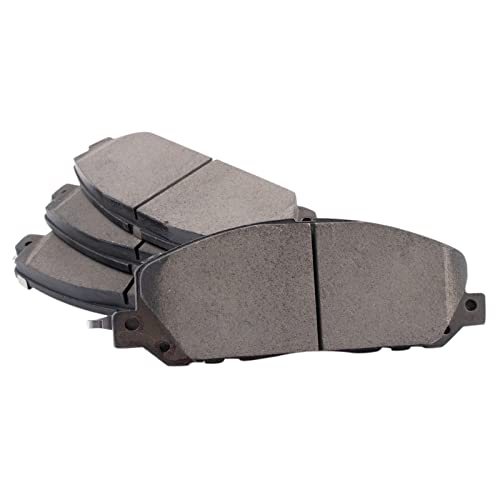 TRQ Front Brake Pads Ceramic Compatible with 2020-2022 Ford Explorer 2020-2021 Police Interceptor Utility Lincoln Aviator - Image 3