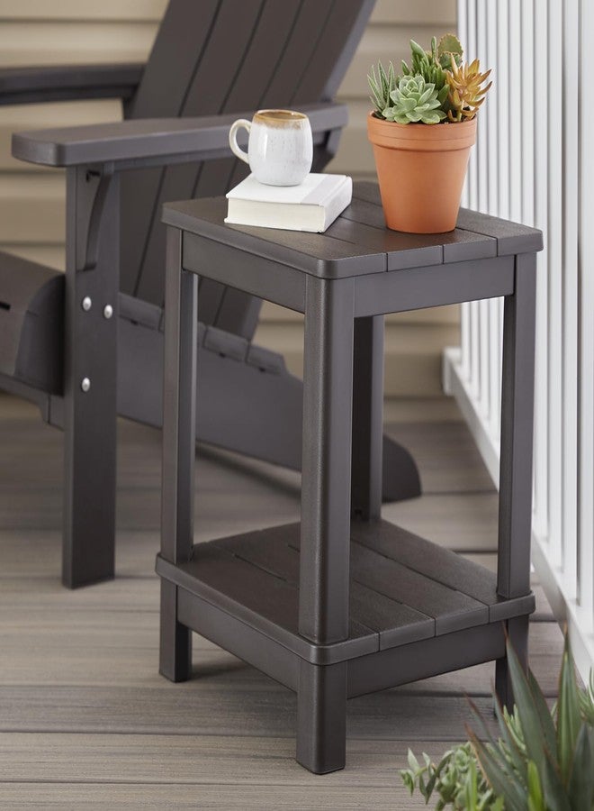 Keter Deluxe Adirondack Side Table - Brown - Image 2