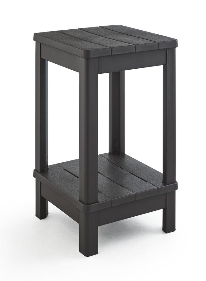 Keter Deluxe Adirondack Side Table - Brown - Image 1