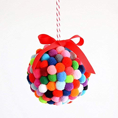 E Shopping® Multi Colored Pom Pom Balls for Arts,Craft and Handicrafts(200 Pieces, 2 cm) - Image 3