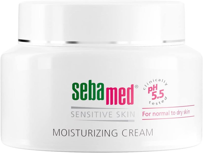 Sebamed Moisturizing Face Cream for Sensitive Skin - pH 5.5, Hypoallergenic, Ultra Hydrating with Vitamin E, 75ml - Image 1