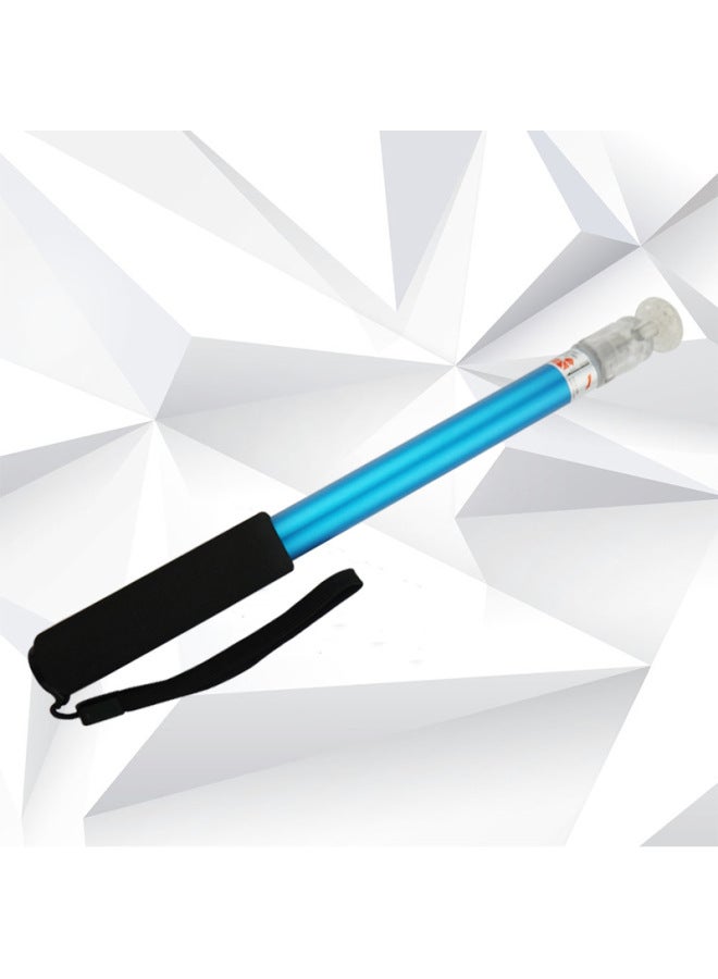 Aluminum Alloy Selfie Live Stick Smart Phone Digital Lazy Selfie Stick Bluetooth Telescopic Selfie Stick-Color:Red  - Image 3