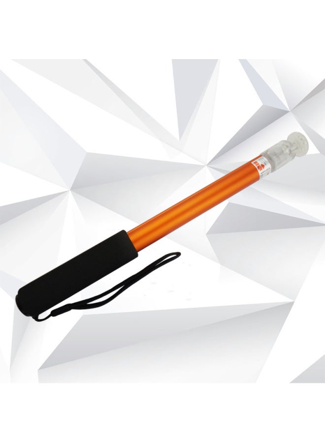 Aluminum Alloy Selfie Live Stick Smart Phone Digital Lazy Selfie Stick Bluetooth Telescopic Selfie Stick-Color:Red  - Image 4
