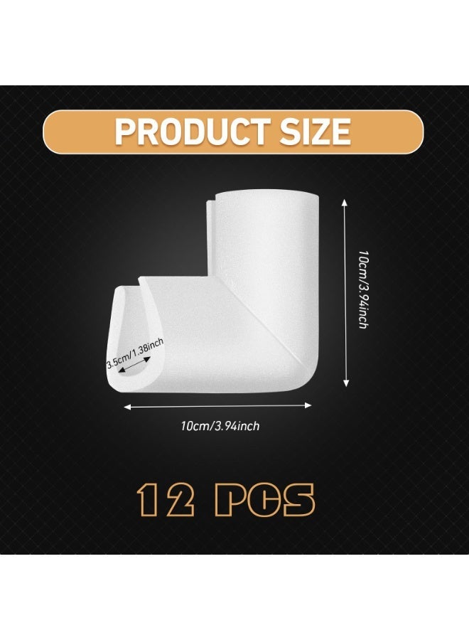 Bukela Foam Corner Protectors – 12 Pieces, Adhesive Edge Guards, Baby Proofing for Furniture - Image 5