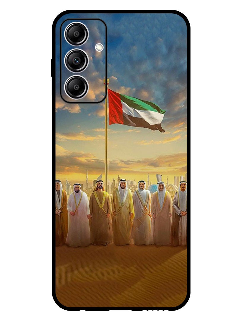 Theodor Protective Case Anti Scratch Shock Proof Bumper Cover For Samsung Galaxy A15 Uae Flag Uae Rulers - Image 1