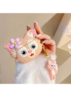 AirPods 4Th Generation Cartoon Silicone Soft Protective Cover Suitable For Apple Wireless Bluetooth Headphone Case Hot Sale In Foreign Trade-Color:U19 Model (with Pendant)-Applicable Models:Airpods 4 (2024 Version)