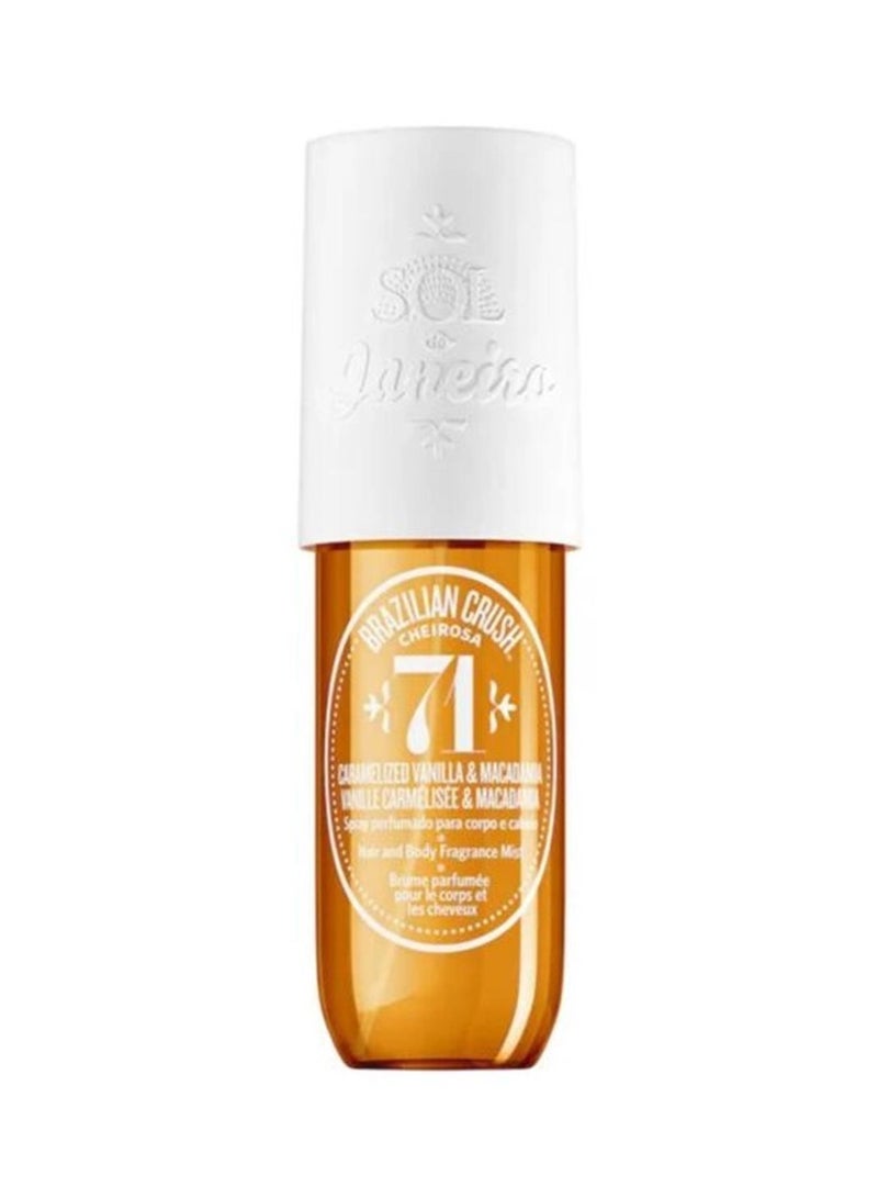 sol de jainero رذاذ عطري للشعر والجسم من برازيليان كراش شيروسا '71، 240 مل