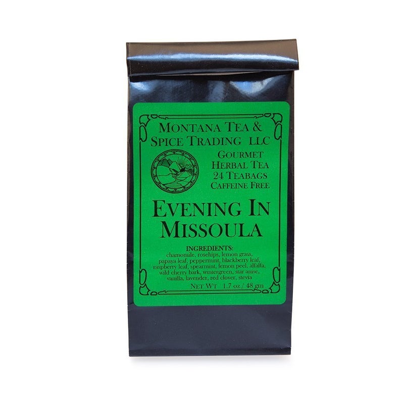 KIMBONNI Evening in Missoula Herbal Tea, 24 Count