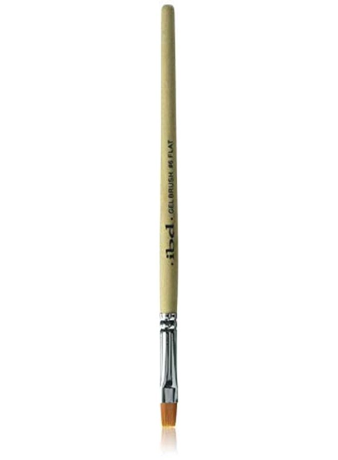 Ibd Gel Brush 6 Flat (Poly Bag)  - Image 1